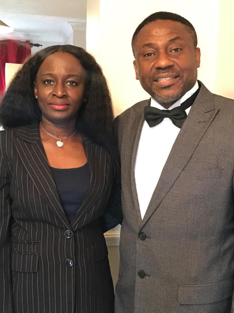 Pastor Olugbenga Falodun and his wife